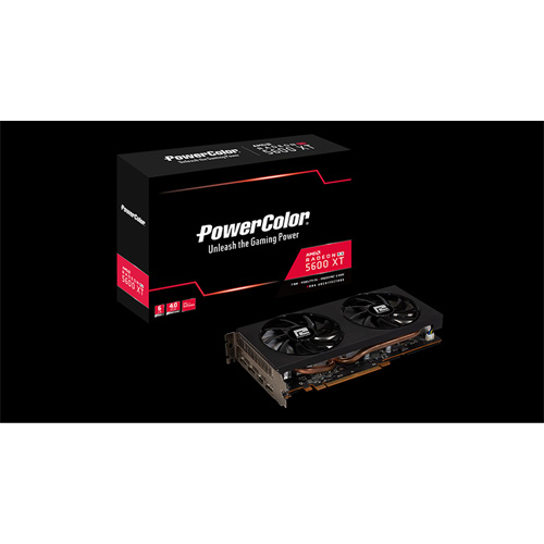 PowerColor ٰTRadeon RX 5600 XT 6GB GDDR6 (AXRX 5600 XT 6GBD6-3DH/OC) 